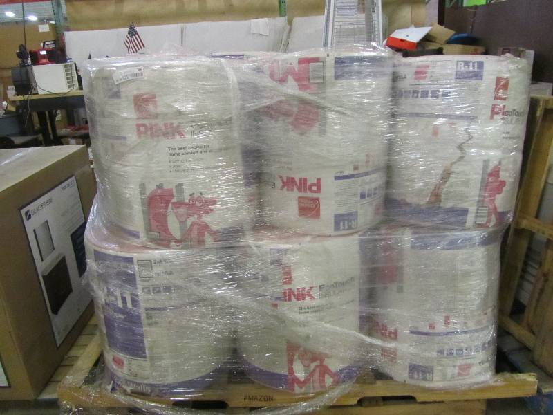 lot 81 image: Owens Corning R-11 Kraft Faced Fiberglass Insulation Batt 23 in. x 94 in. (12-Bags)