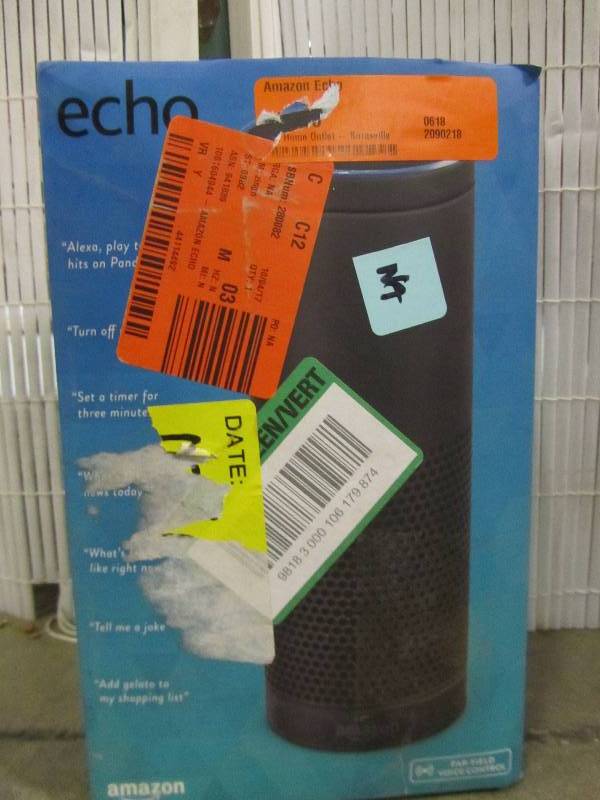 lot 89 image: Amazon Echo