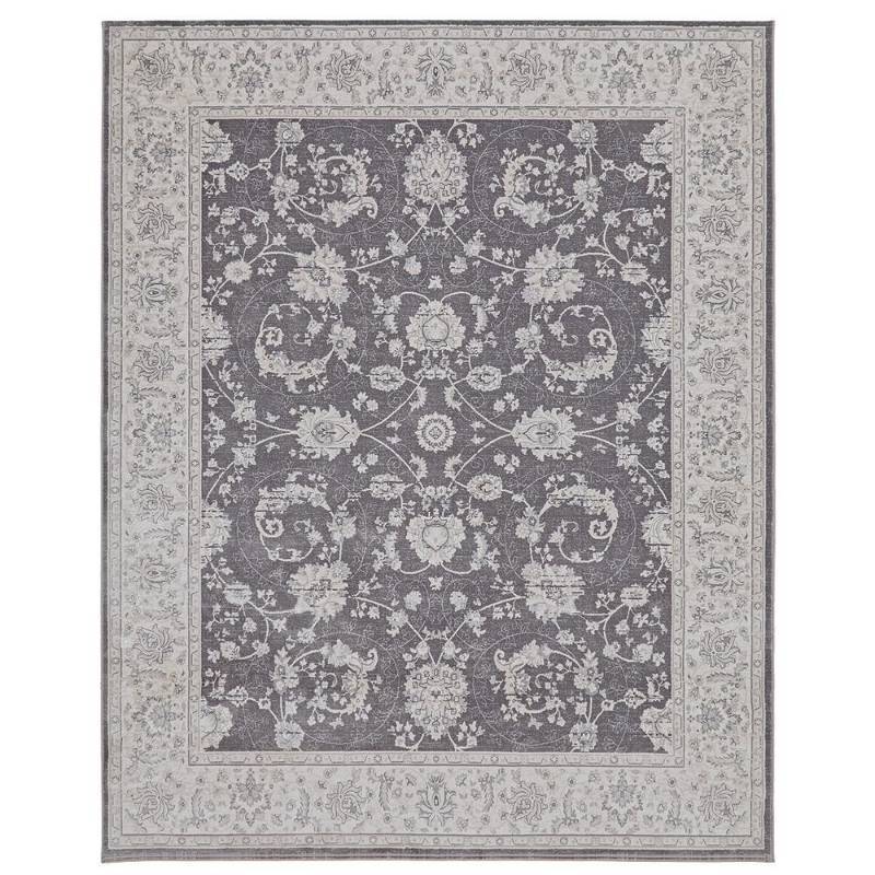 lot 76 image: Home Decorators Collection Leighton Gray 8 ft. x 10 ft. Area Rug