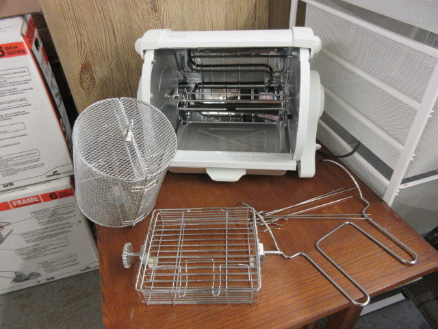 lot 850 image: GEORGE FOREMAN ROTISSERIE