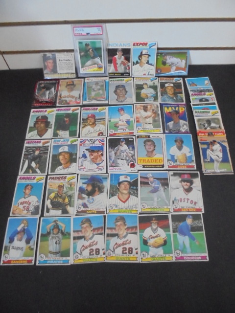MLB Baseball Vintage Pitcher Cards with Graded Ryan