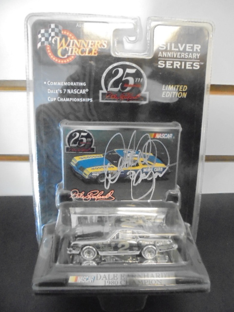 Autographed Dale Earnhardt Die Cast Car