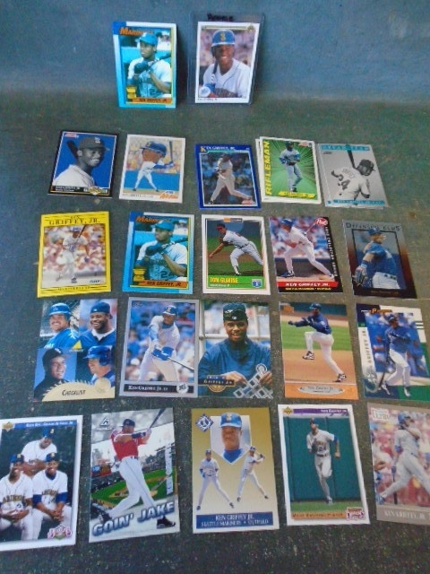 Ken Griffey Jr Baseball Cards with Rookie Card