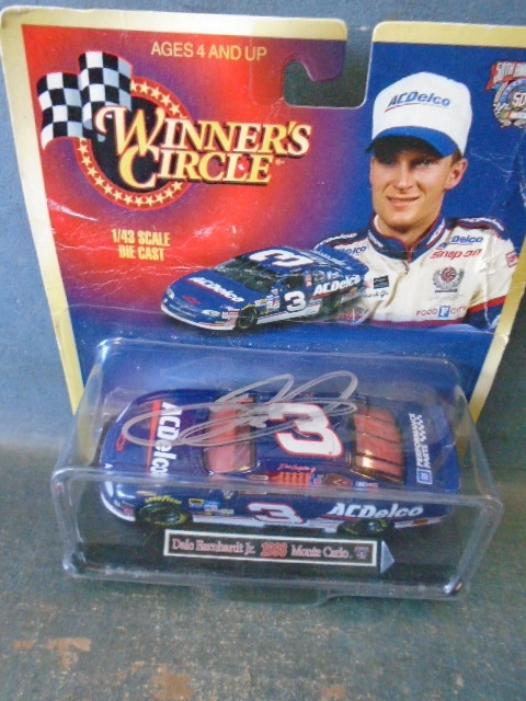 Autographed Dale Earnhardt Jr Car in Package