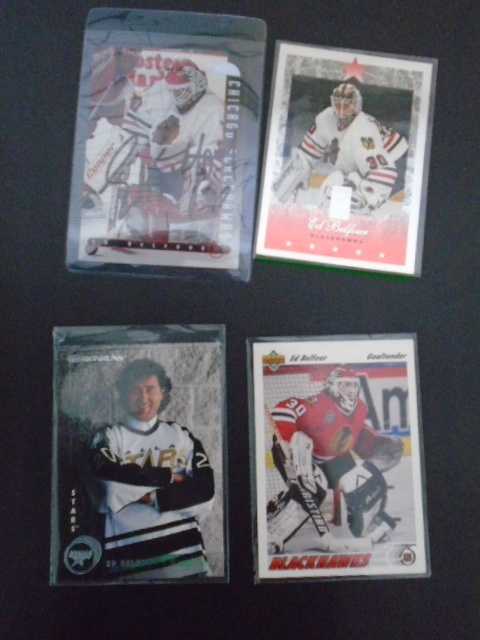 Ed Belfour Hockey Cards - 1 Autographed