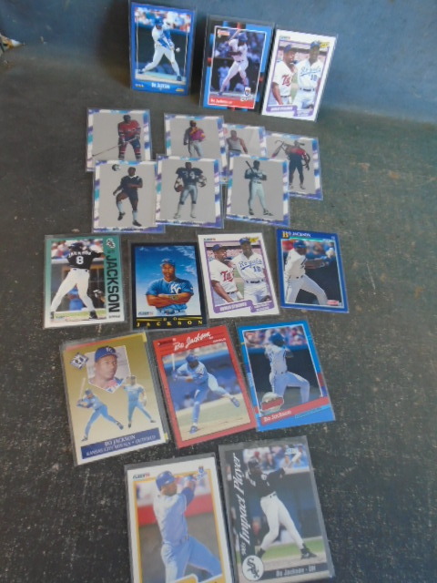 20 Bo Jackson Baseball Cards