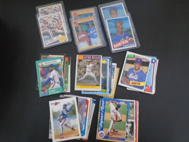 Dwight Gooden Vintage Baseball Cards  with 6 Rookie Cards