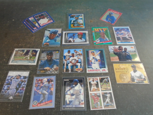 Ken Griffey Jr. Baseball Cards With 2 Rookies