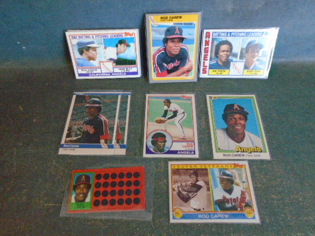 Rod Carew Baseball Cards and Vintage