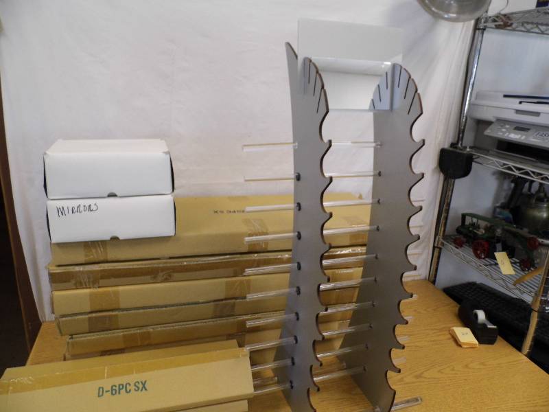 Lot of 8 New Sunglass Displays