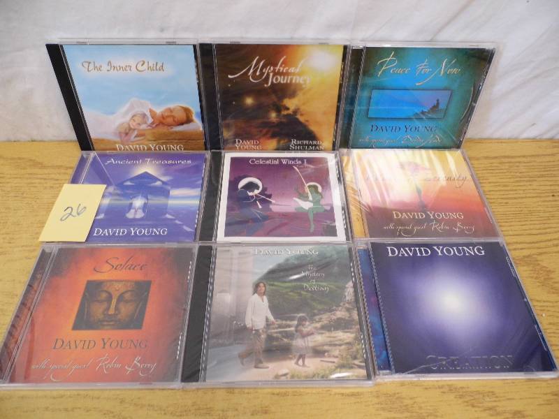 Lot of 9 New Relaxation CDs