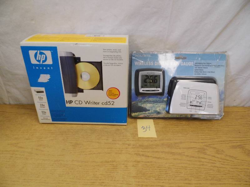 Digital Rain Guage - CD Writer