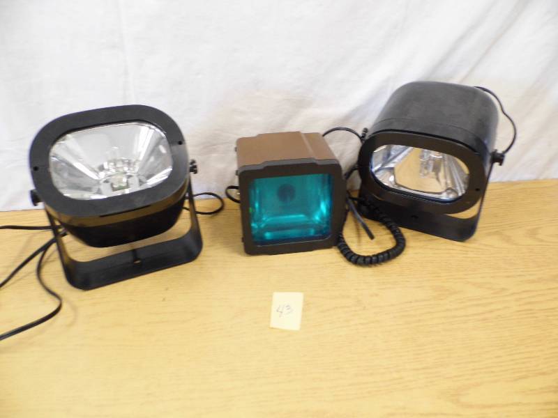 Lot of 3 Strobe Lights