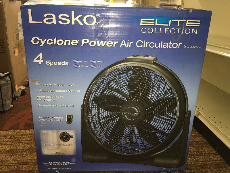 LASKO POWER AIRCIRCULATOR, MSRP $34.99