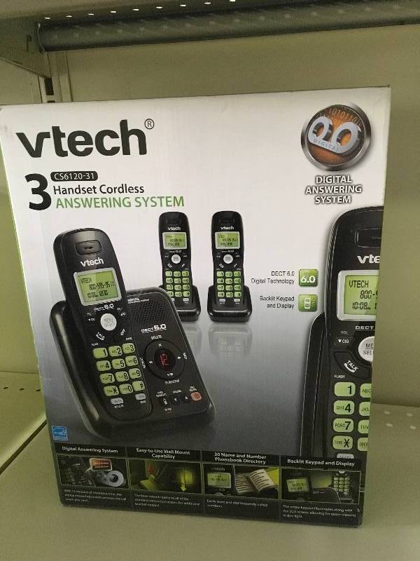 VTECH CS6120-31 PHONE, MSRP $39.99