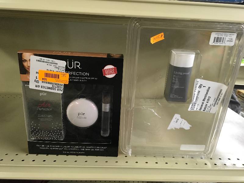 PUR COSMETICS AIR, MSRP $21.99 AND LIVING PROOF PERFECT HAIR, MSRP $18.99