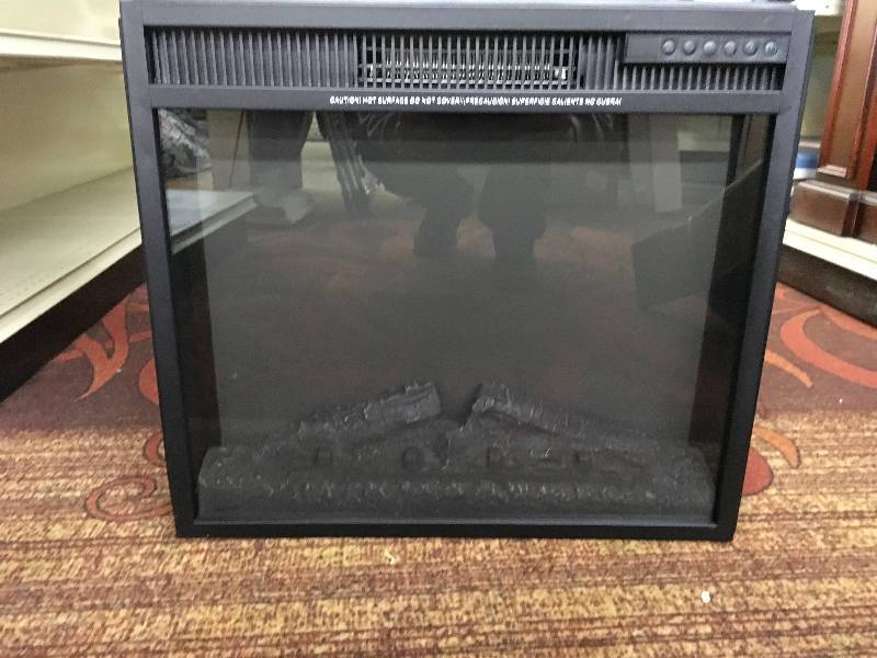 ELECTRIC FIREPLACE HEATER INSERT, MSRP $169.99
