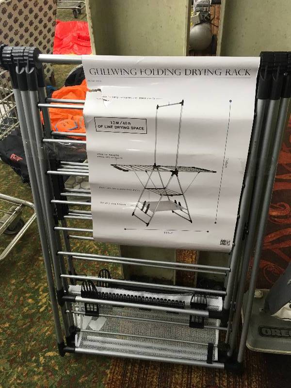 VANDERBILT DRYING RACK, MSRP $24.99