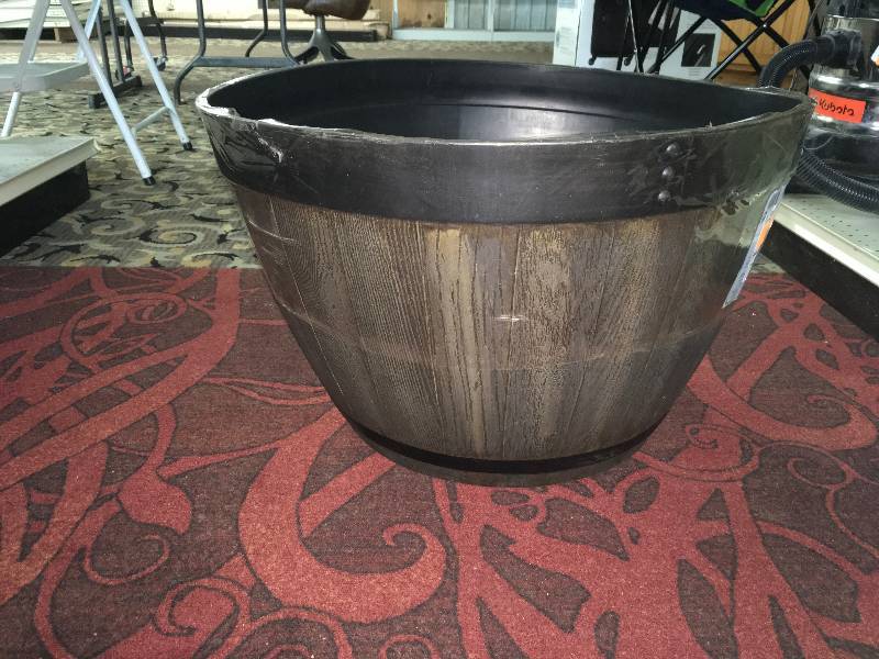 25 RESIN WINE BARREL, MSRP $17.99