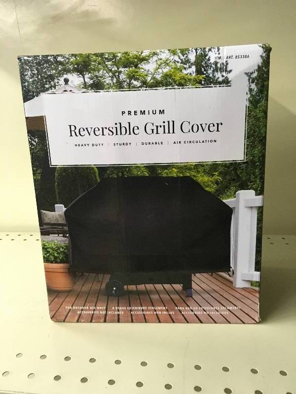 REVERSIBLE GRILL COVER, MSRP $29.99