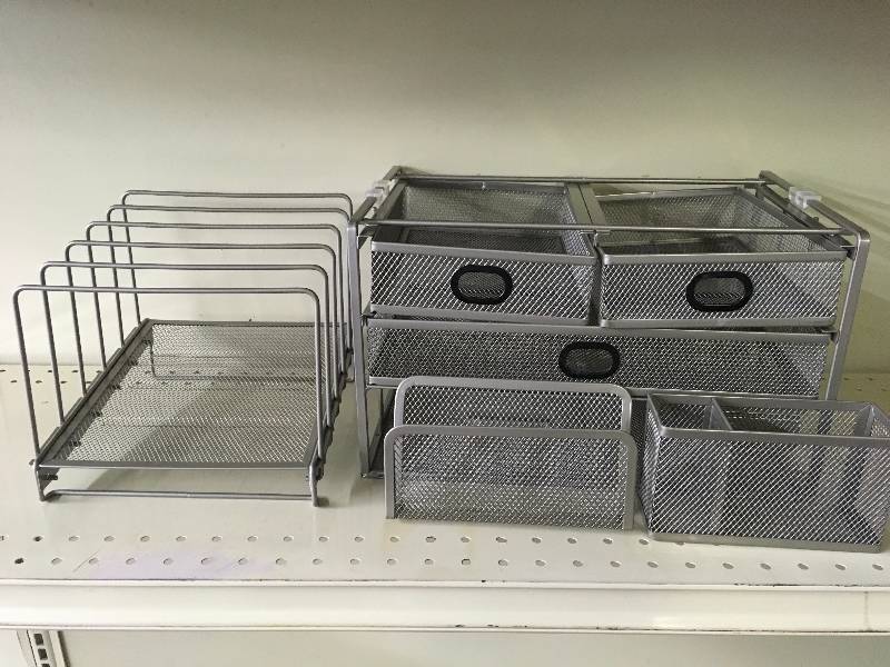 3 DRAWER DESK ORGANIZER, MSRP $16.99