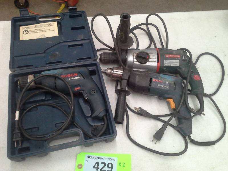 lot 429 image: Lot of Corded Drills