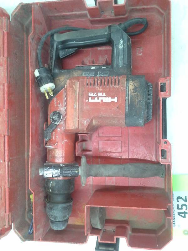 lot 452 image: Hilti TE75 Hammer Drill