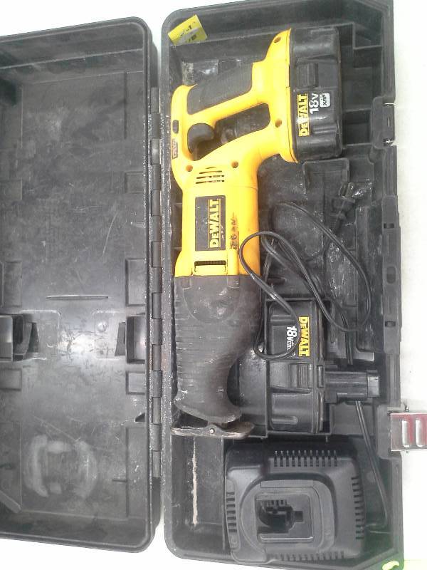 lot 469 image: Dewalt 18v Reciprocating Saw