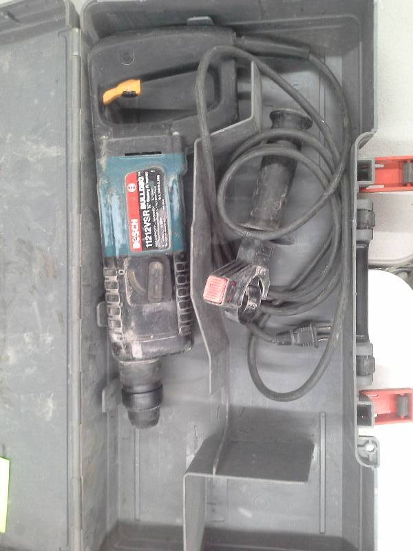 lot 475 image: Bosch 11212VSR Rotary Hammer Drill
