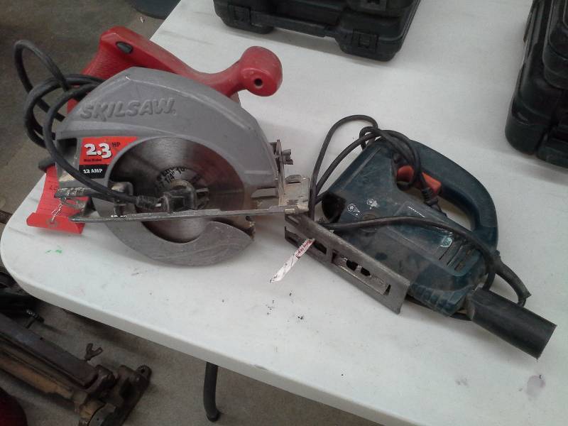 lot 406 image: Misc. Saws
