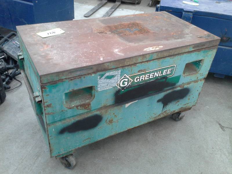 lot 497 image: Greenlee Tool Box