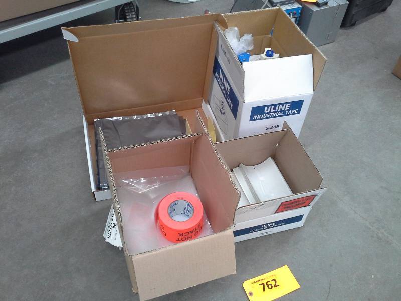 lot 762 image: Uline Shipping Lot