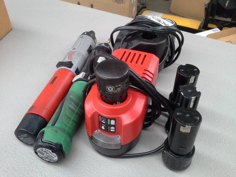 lot 770 image: (2) Cordless Driver Drill
