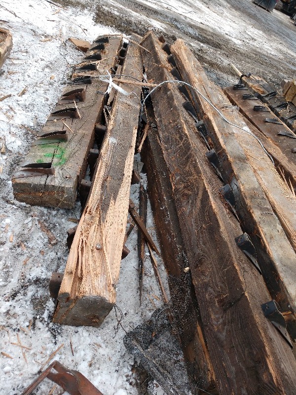 Red Western Cedar Reclaimed Wood Beams
