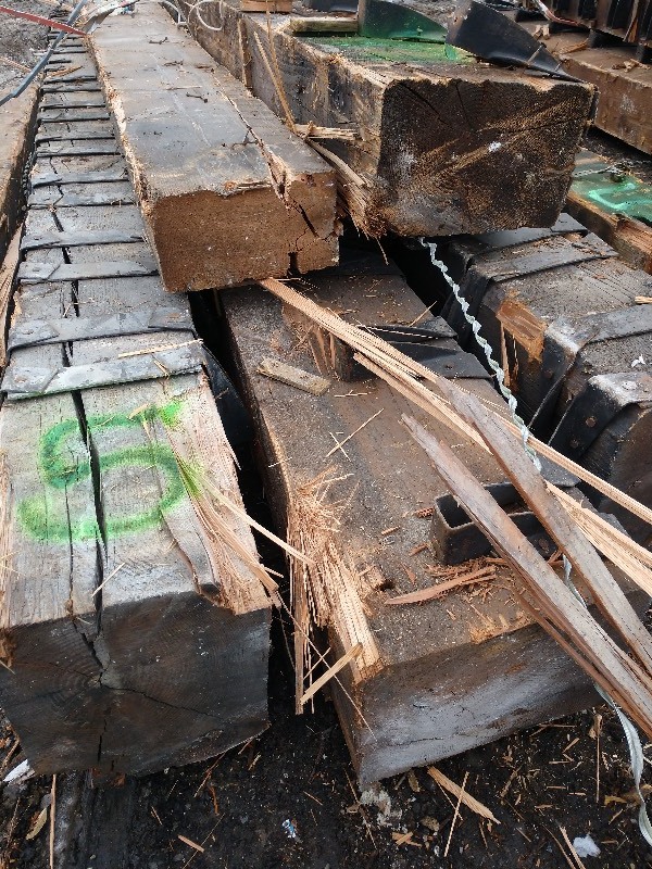 Red Western Cedar Reclaimed Wood Beams