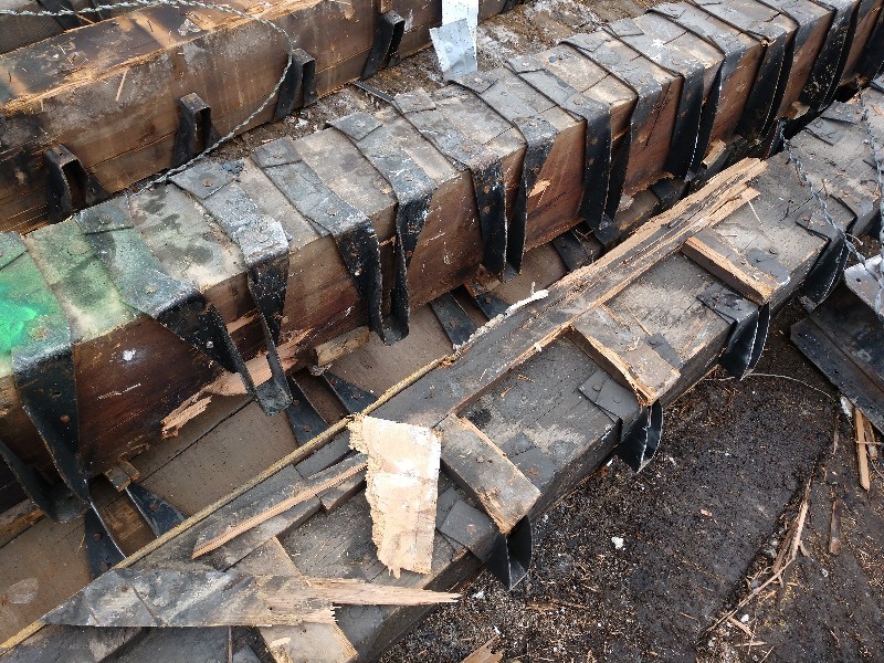 Red Western Cedar Reclaimed Wood Beams