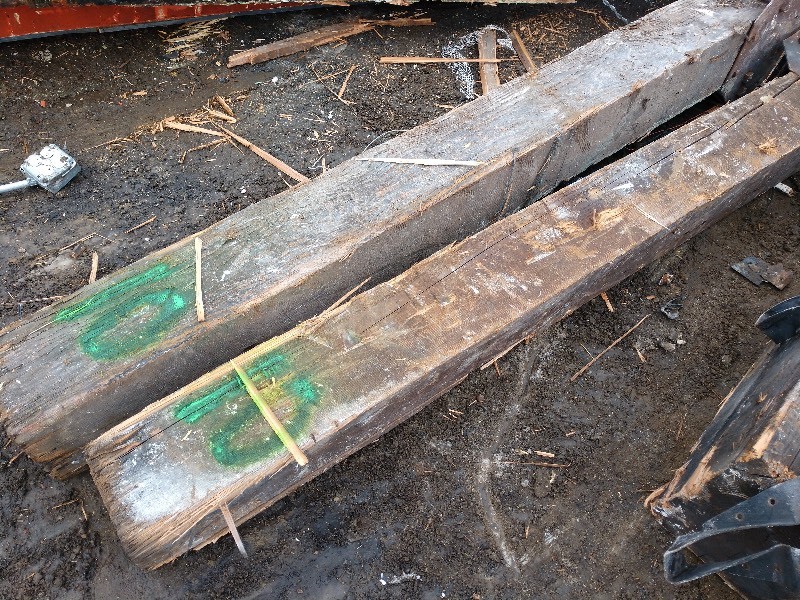 Red Western Cedar Reclaimed Wood Beams