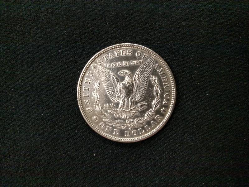 1880 0 Morgan Silver Dollar...