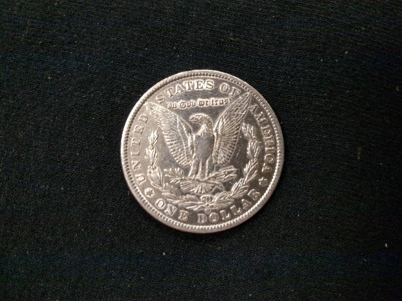 1885 O Morgan Silver Dollar...