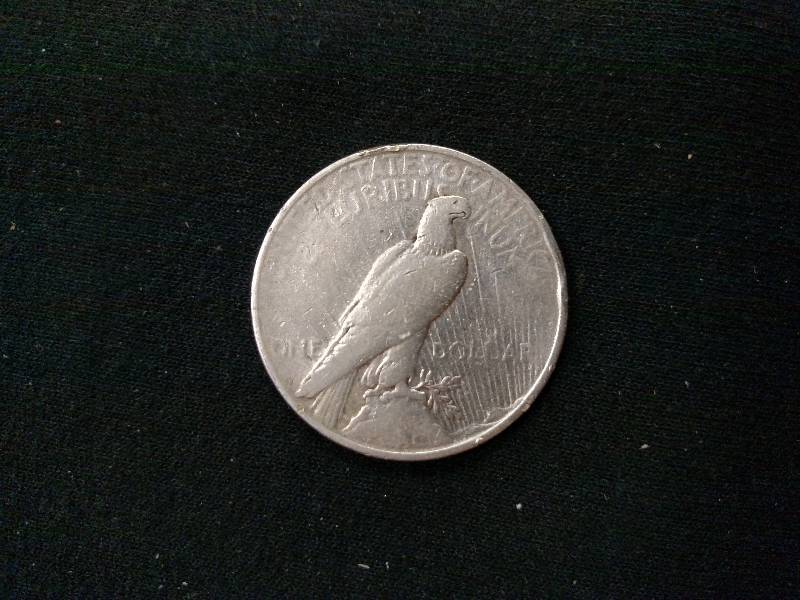 1923 D Peace Silver Dollar...