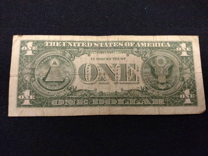 1957 A Silver Certificate One Dolla...