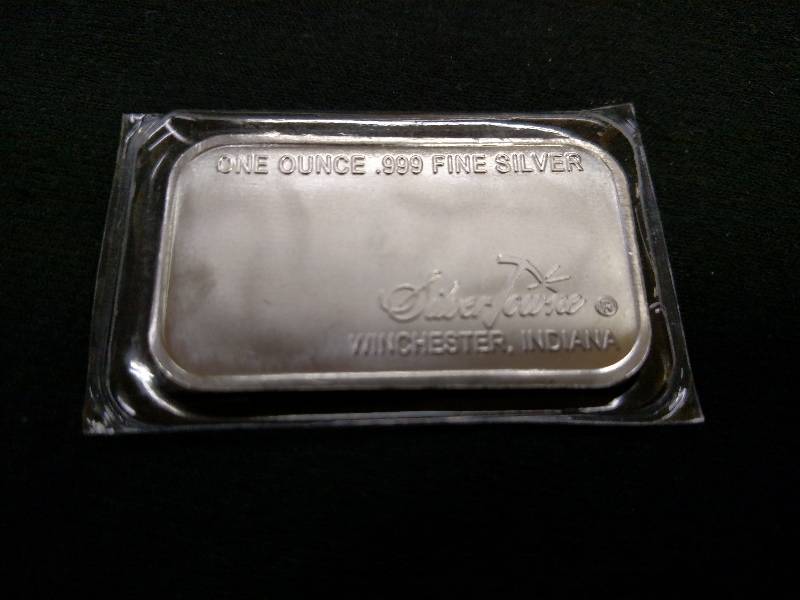 Miner One Ounce .999 Fine Silver In...