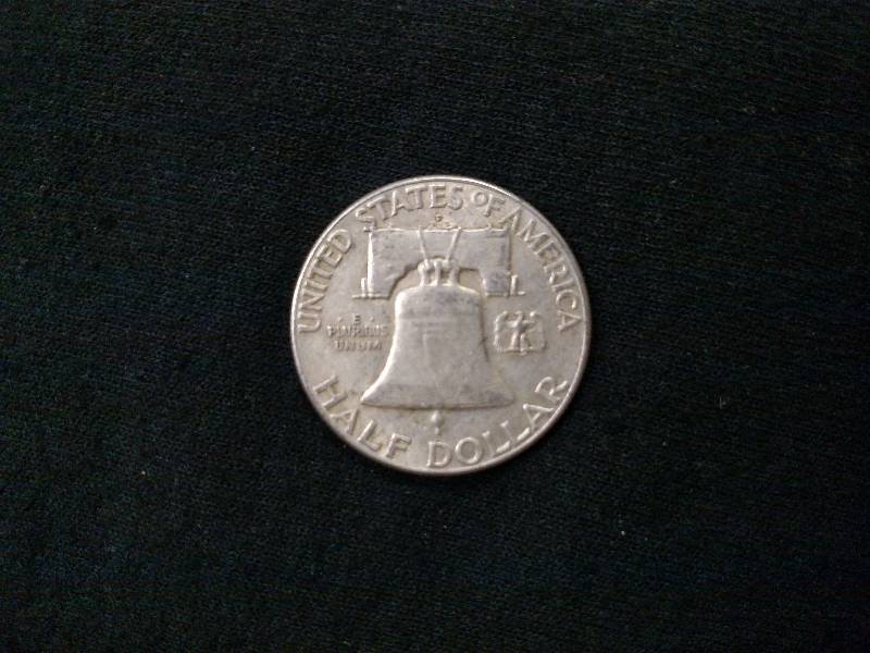 1948 D Franklin Silver Half Dollar ...