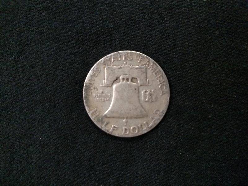 1949 S Franklin Silver Half Dollar ...