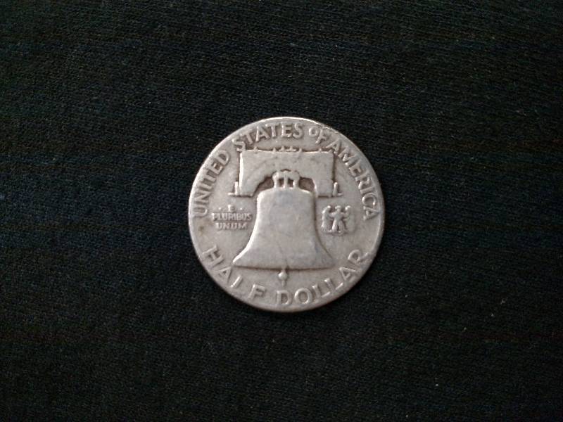 1950 Franklin Silver Half Dollar ...
