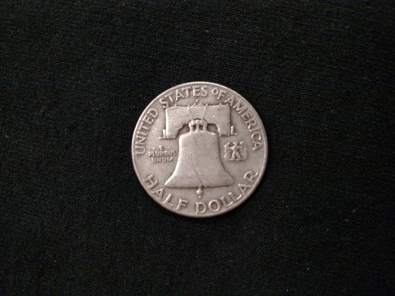 1951 D Franklin Silver Half Dollar ...
