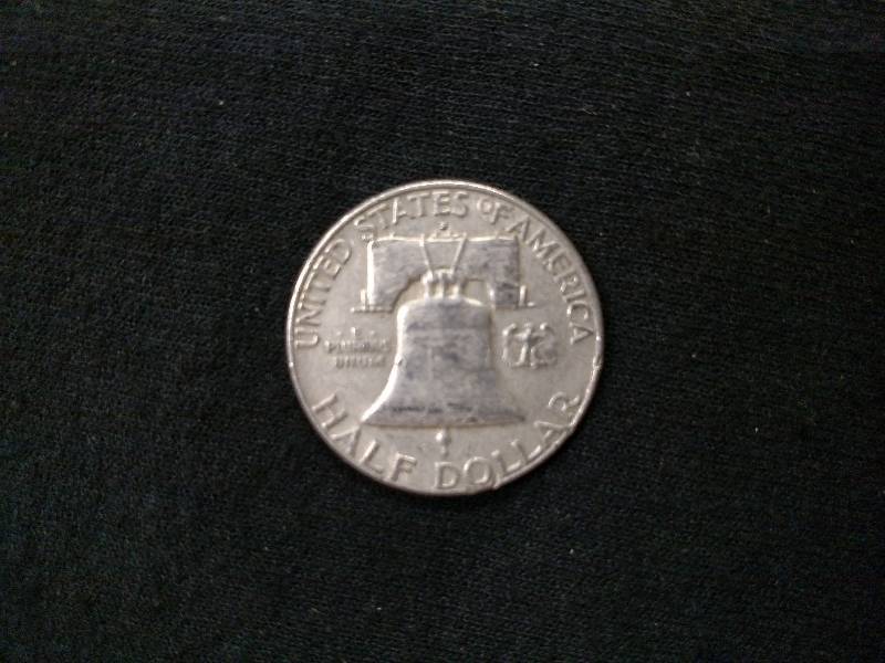 1962 D Franklin Silver Half Dollar ...