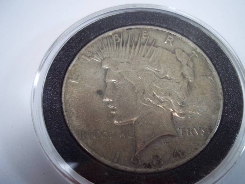 1934 P Silver Peace Dollar
