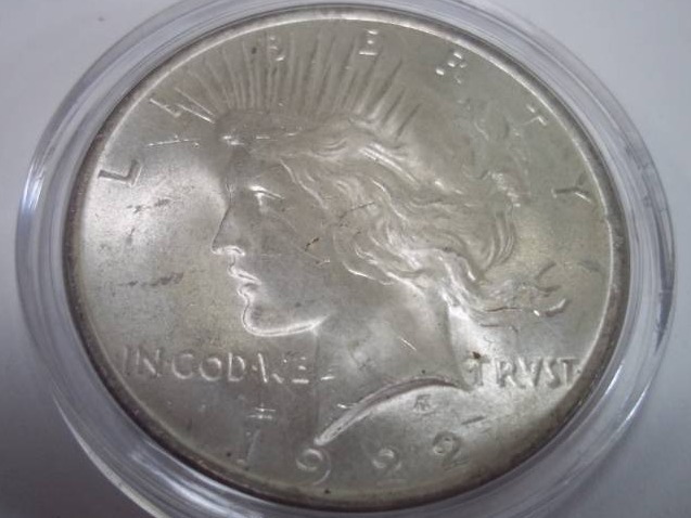 1922 P Silver Peace Dollar
