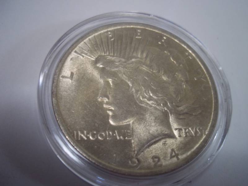 1924 P Silver Peace Dollar